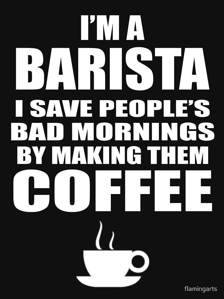 I'M A BARISTA I SAVED PEOPLE'S BAD MORNINGS BY MAKING THEM COFFEE by flamingarts