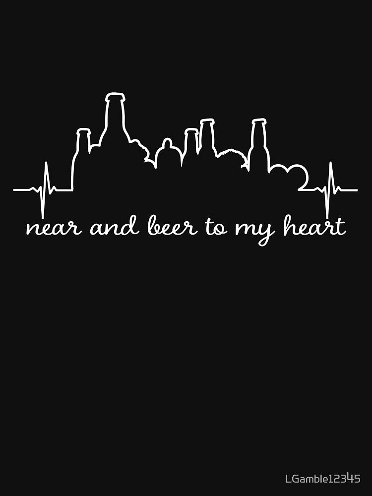 Best Craft Beer Heartbeat Gift Design by LGamble12345