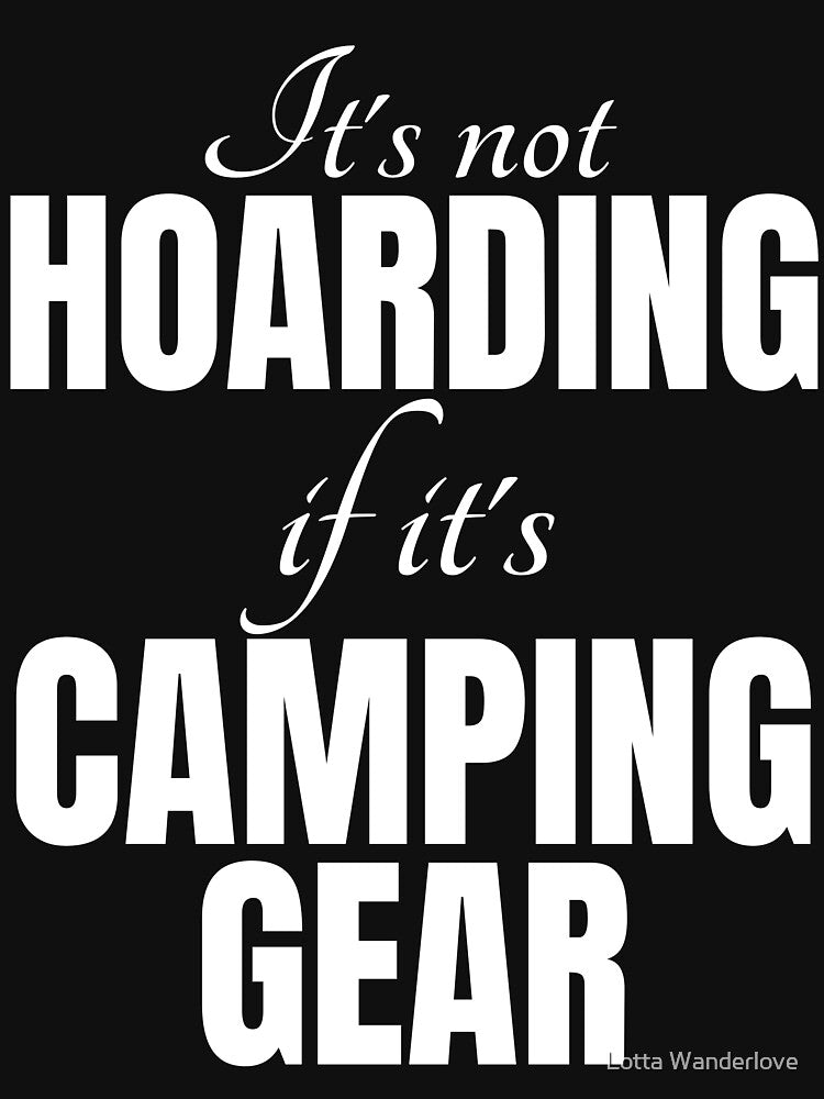 Funny Camping Lover Shirt Camper Gift by Lotta Wanderlove