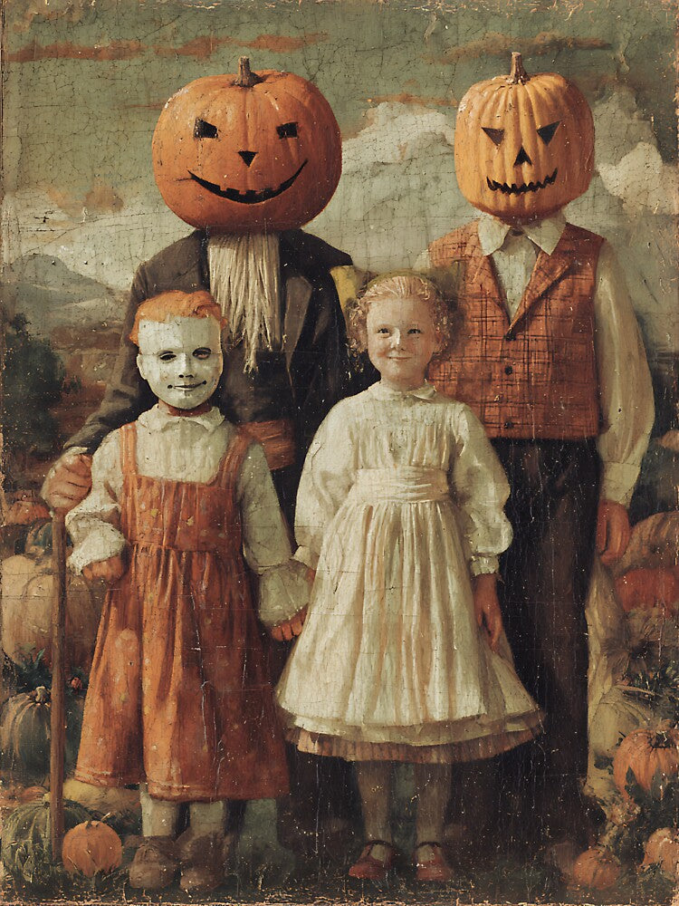The Spooky Vintage Halloween Collage by bapupa