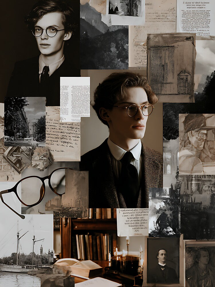Scholarly Dark Academia Collage by bapupa