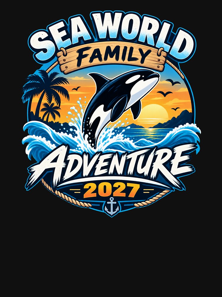 Sea World Family Adventure 2027 Family Vacation Group Trip by drawwiika+44