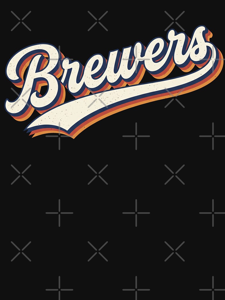 Brewers Script Logo Vintage Style Beer Lover Shirt Retro Brewing Design by ArcaneArtistry