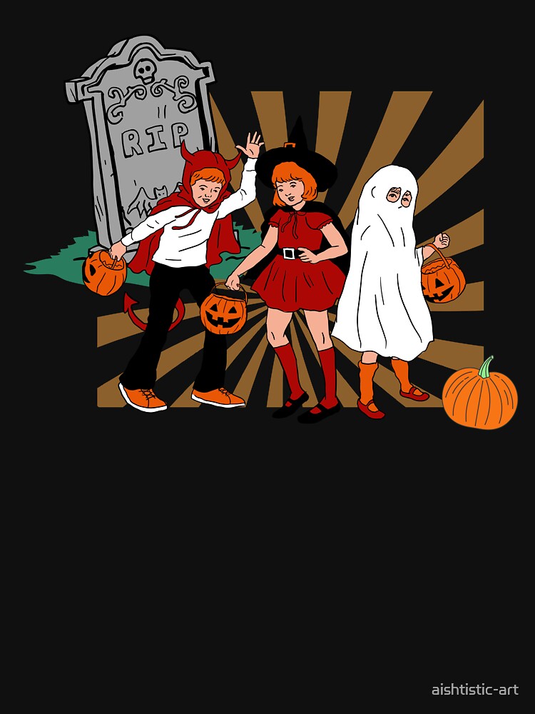 retro halloween by aishtistic-art