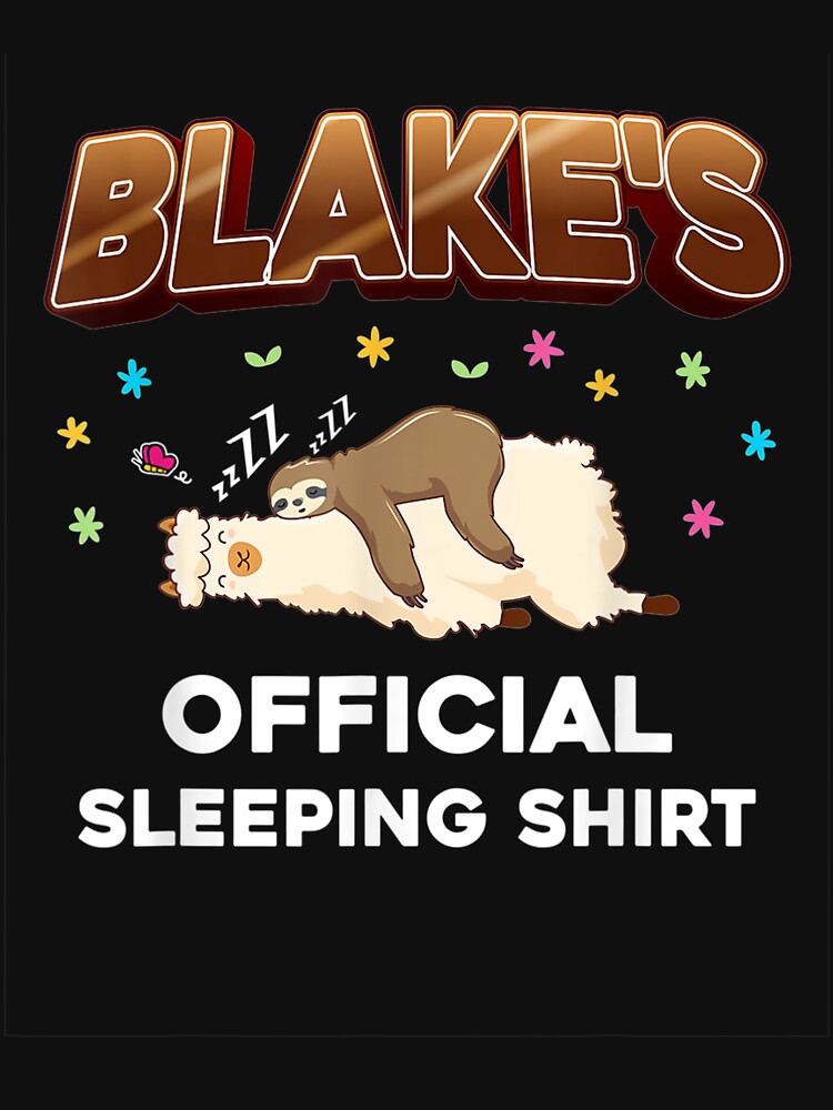 Blake Night Sleeping Sleep Napping Name by beatabea