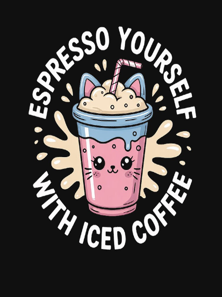 Espresso Yourselde With Iced Coffee by HaiharryCartoon
