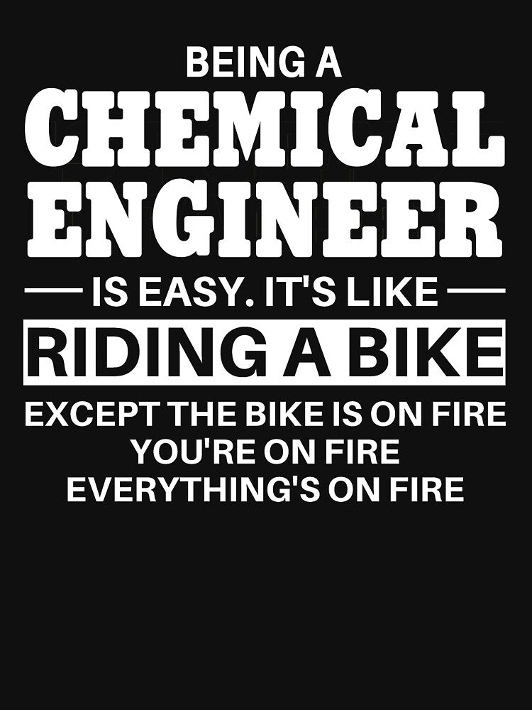 Chemical Engineer Riding A Bike by clickmostro