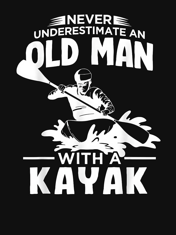 Never Underestimate an Old Man with a Kayak by Cheesymatiion