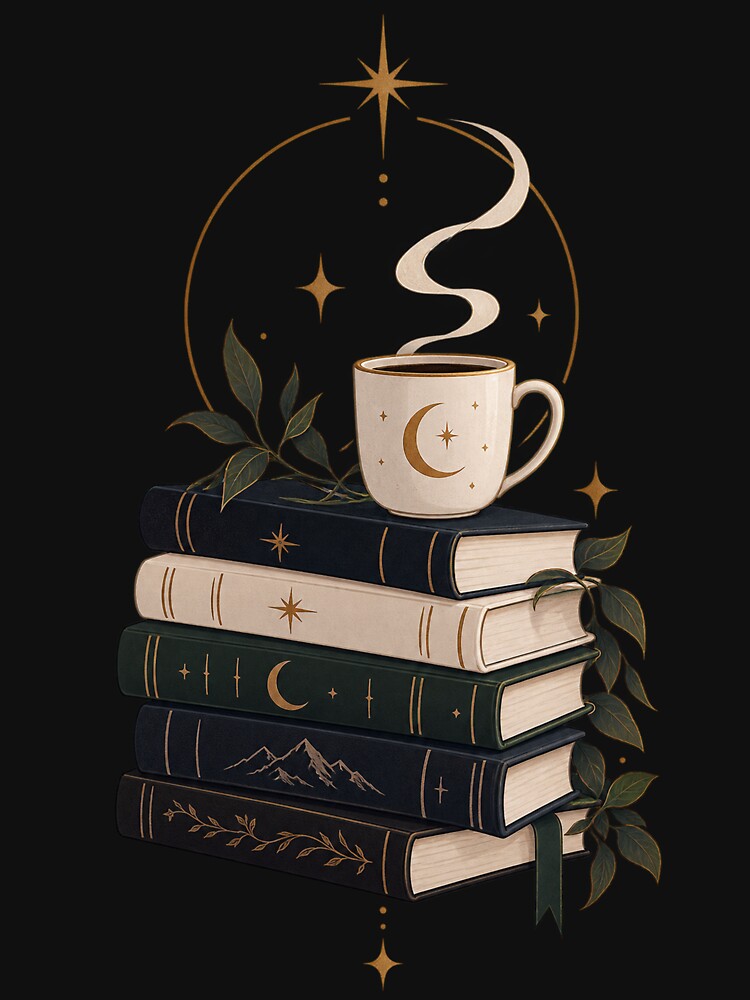 Literary Moonlight – Elegant Books & Reading Aesthetic by Rosteri