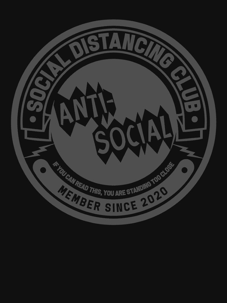 Anti-Social Social Distancing Club by ingabelle