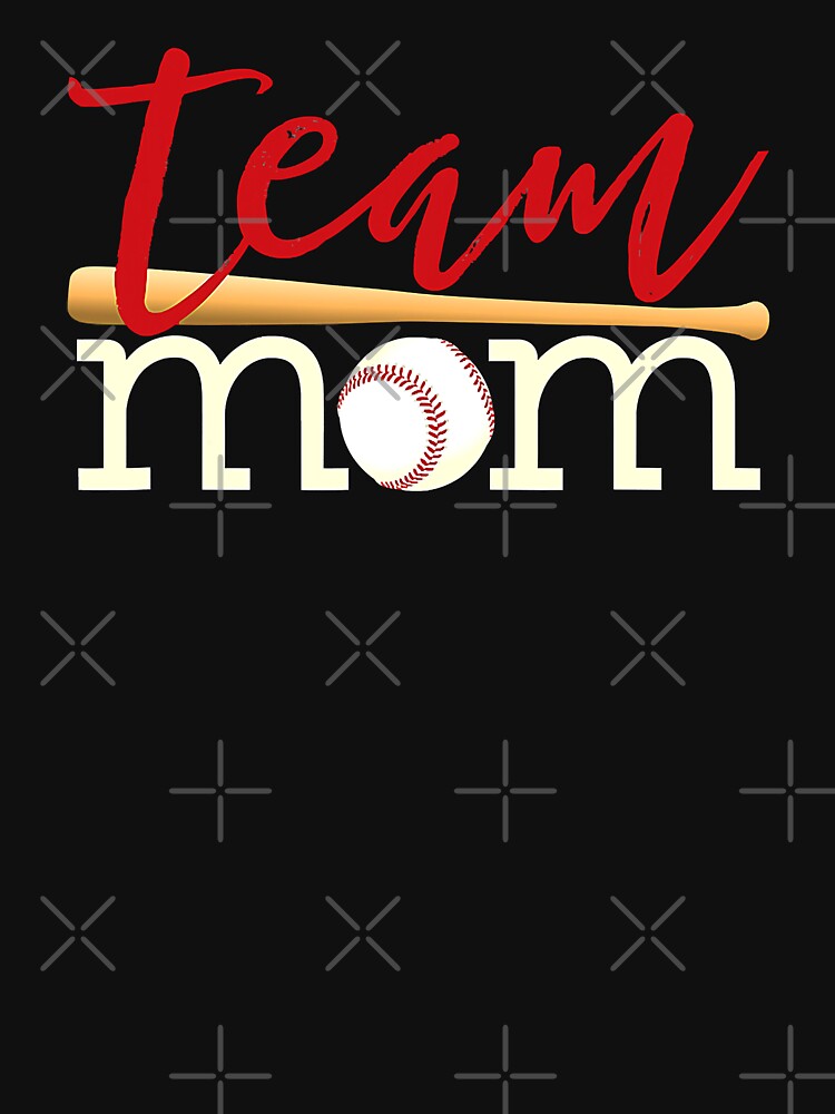 Team Mom Mother's Day Gift For Baseball Or Softball by MichelSorour