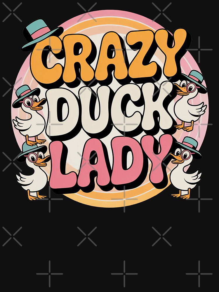 Crazy Duck Lady by graphic-genie