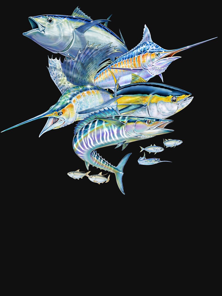Saltwater Fish by TimJeffsArt