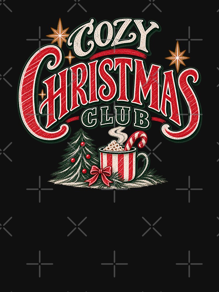 Cozy Christmas Club – Retro Vintage Christmas by SkyTastic