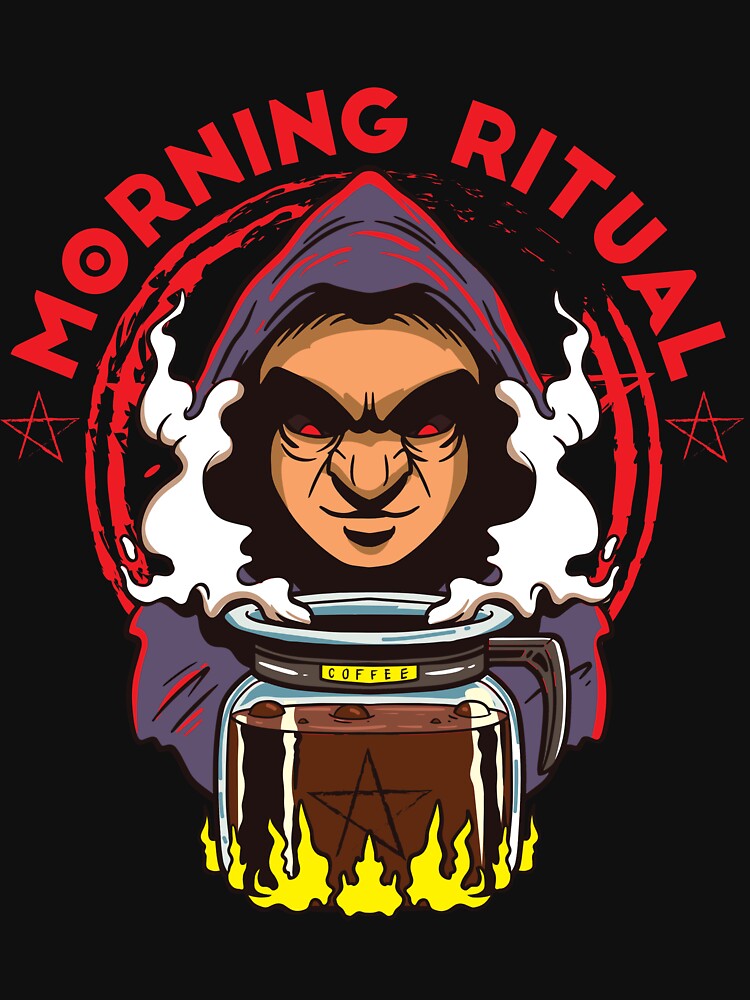 Funny Coffee Lover ritual Barista Comic by Luxara1