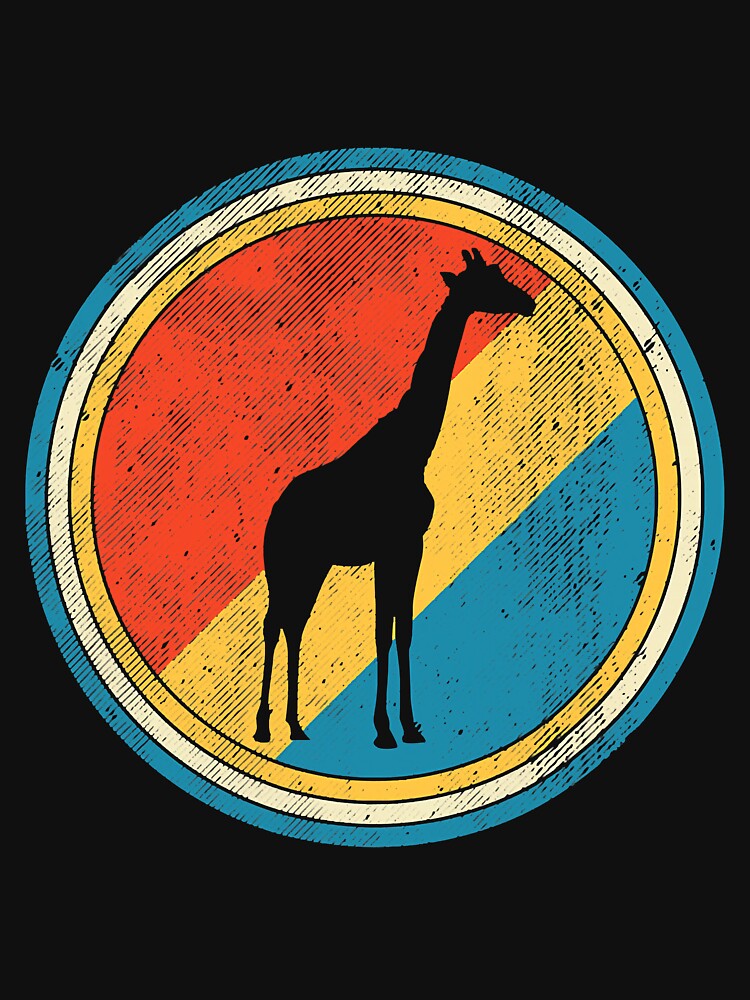 Vintage Giraffe Lover Distressed by BundlerVq