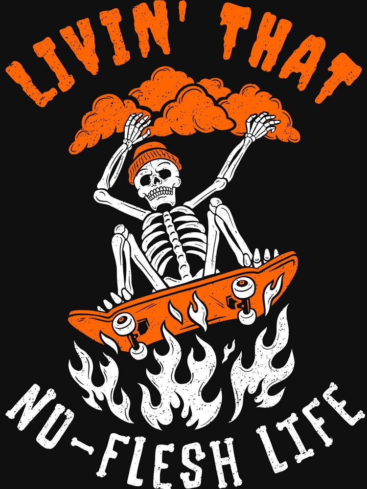 Livin' That No-Flesh Life by SuperstyleTees