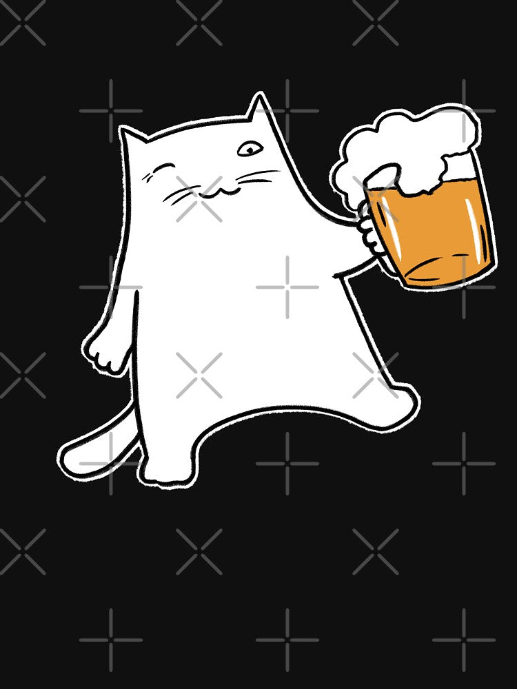 Beer drinker cat by eri-morie