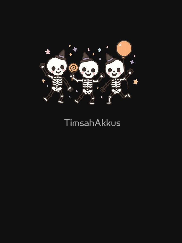 Cute Halloween Skeletons by TimsahAkkus