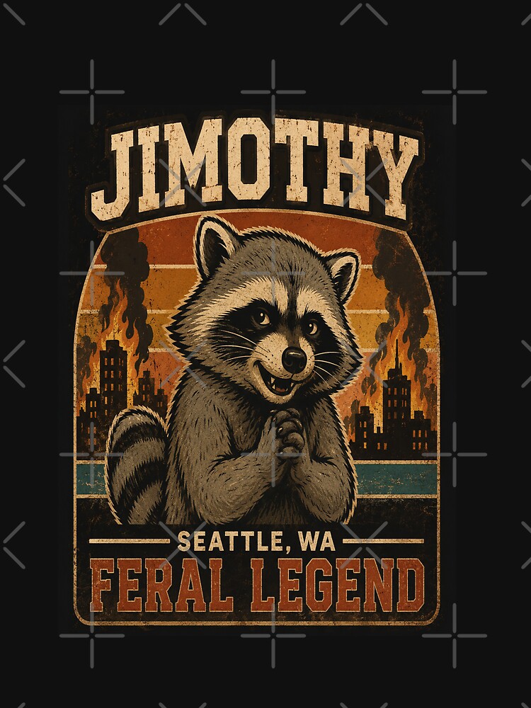 Jimothy Raccoon Funny Animal Meme by oganespegenh