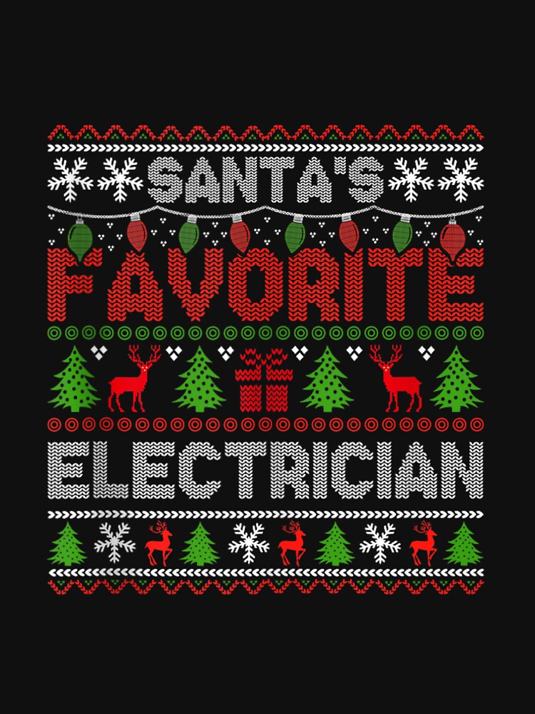 Christmas Sweaters for Women Men Electrician, electrician humor by amine163