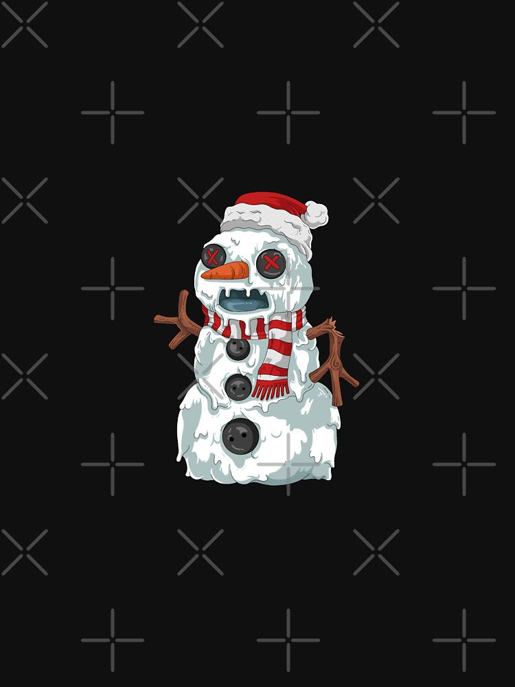 Creepy Melting Snowman by DesgnsxGifts