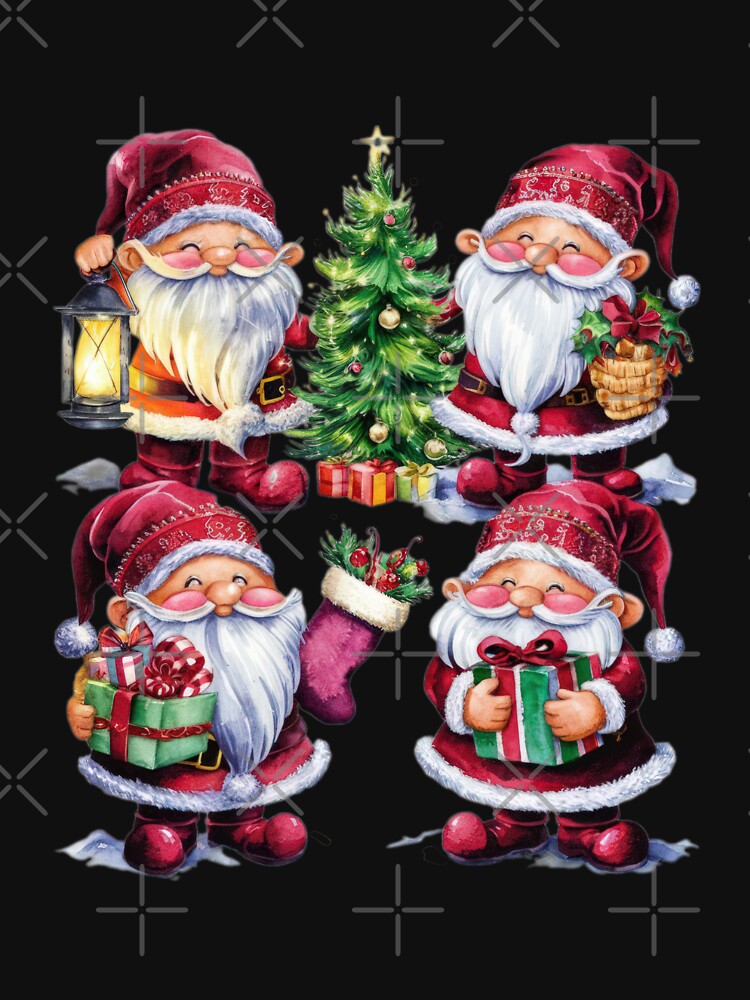 Christmas Funny dwarfs  vintage pattern ,Holiday Pattern,Vintage Christmas Pattern,christmas retro,Christmas Pattern by Expressions-Sel