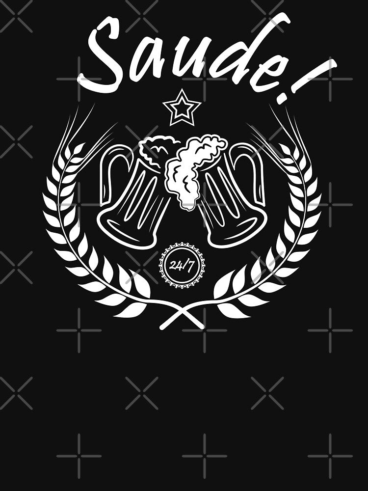Saude Portuguese Cerveja Greeting by DKdesigns27