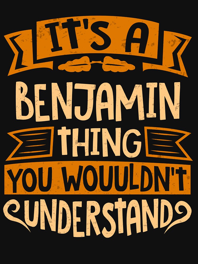It Is A Benjamin Thing You Wouldn't Understand by Share-me