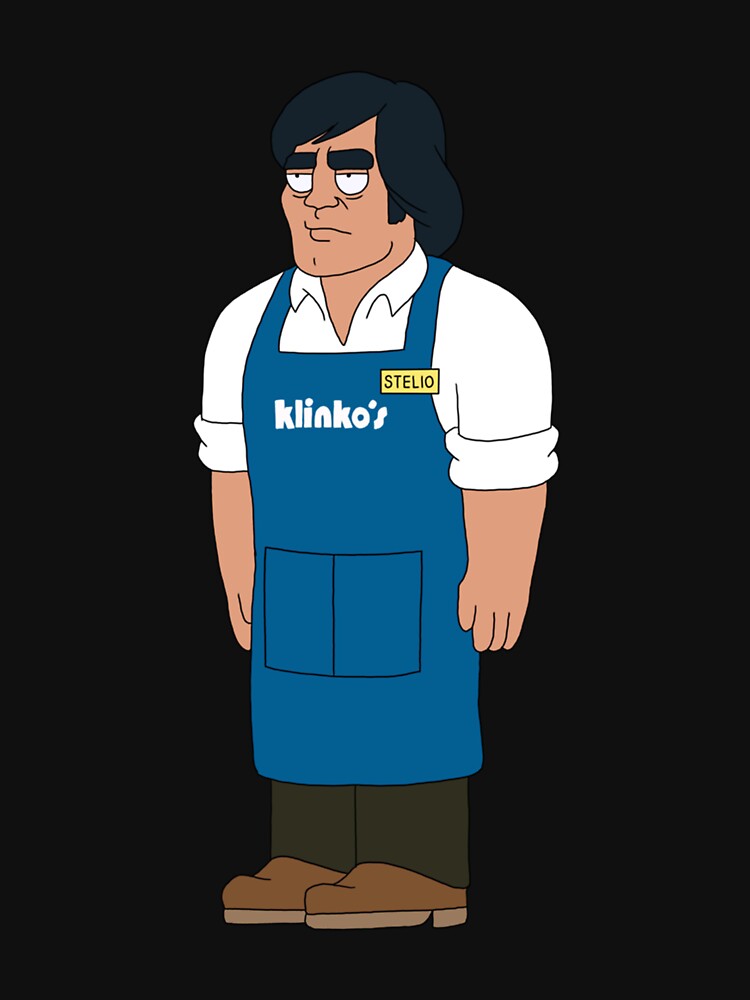 American Dad Stelio Kontos Sticker by ininfa6
