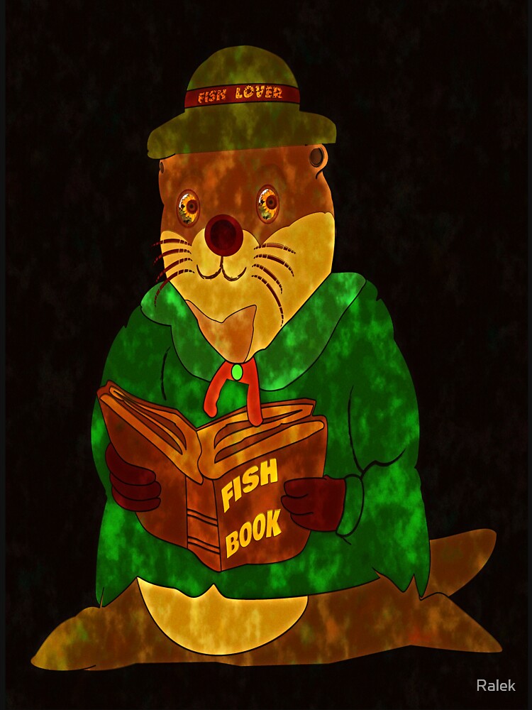 A MOM OTTER WHO LOVES FISH ADVENTURES by Ralek