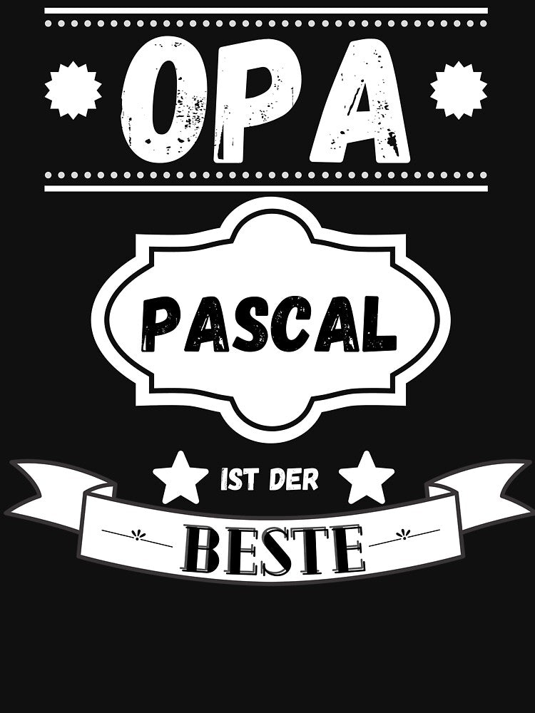 Grandpa is the best grandfather gift Pascal by InsomniaMerch