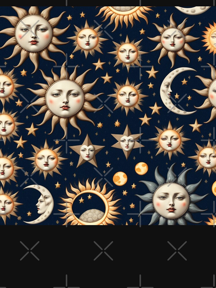 Sun, moon, stars by MarisePix