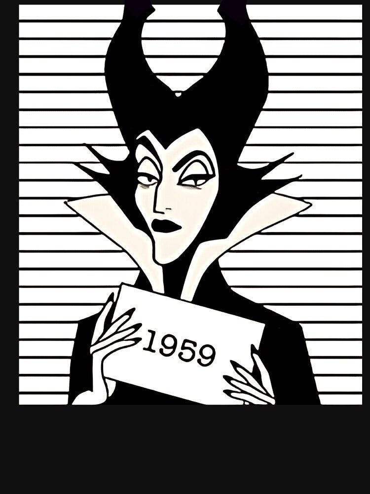 Retro Dark Fairy EST 1959 Halloween Villains by JoshThree