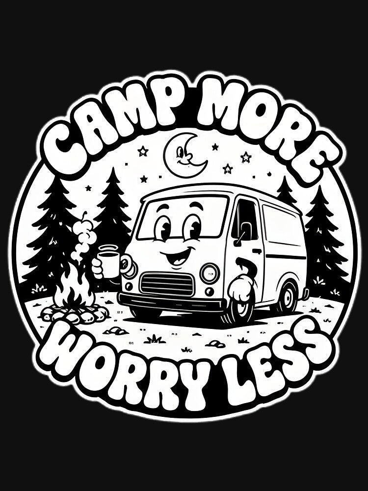 Vanlife Camp More Worry Less | Perfect Gift For You And Friends by michouar-str
