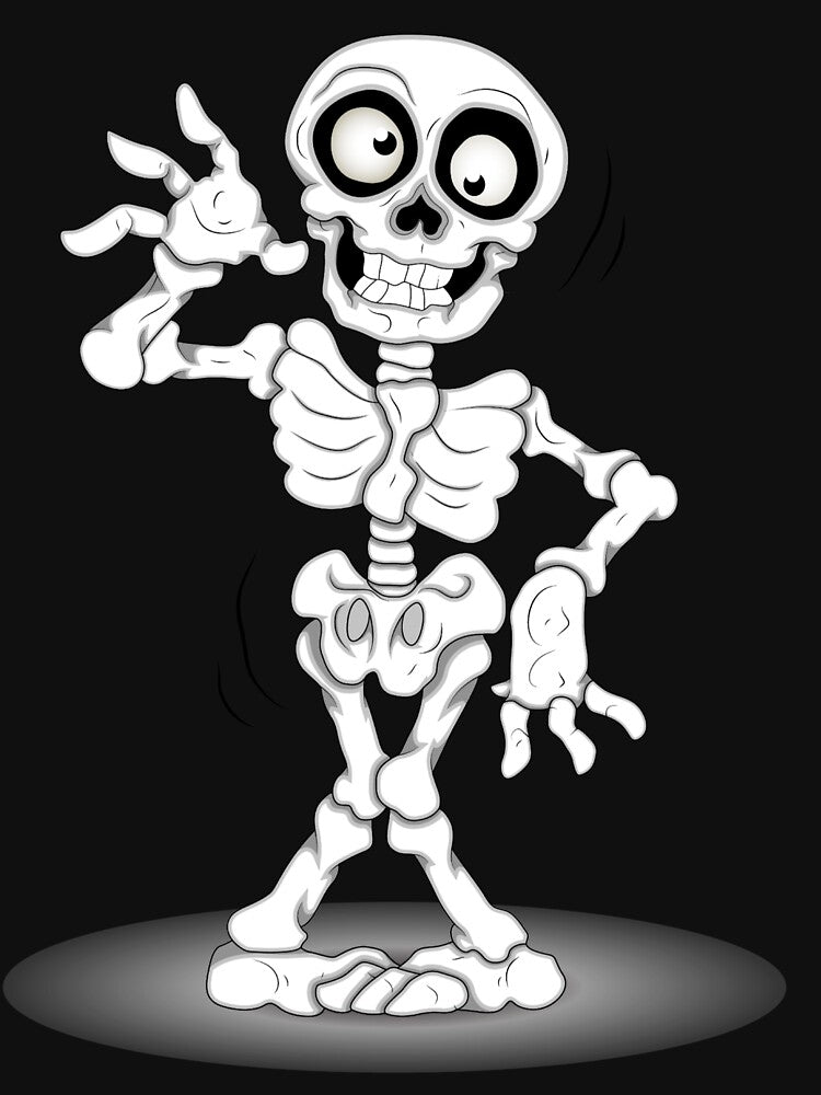 Dancing skeleton suprise Halloween party by colorful-things