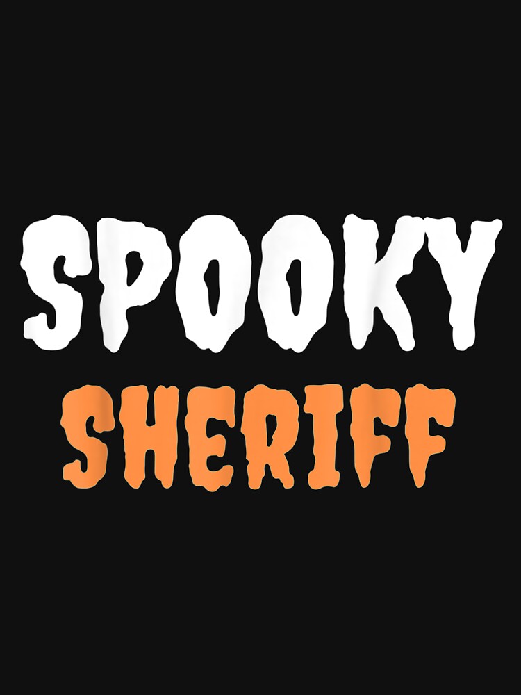 Sheriff Spooky Lazy Halloween Costume by olivee79