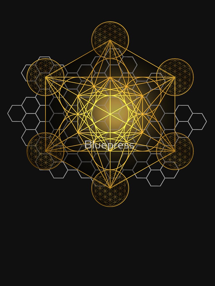 Sacred Geometry Metatron's Cube by Bluepress