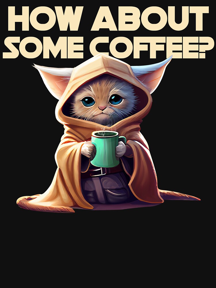 How About Some Coffee Cute Cat by TastyTees-Store