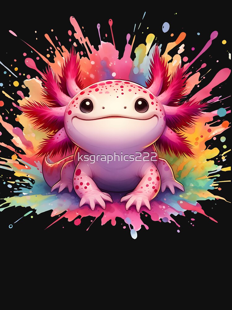 Axolotl Art #99 | Axolotl Lovers by ksgraphics222