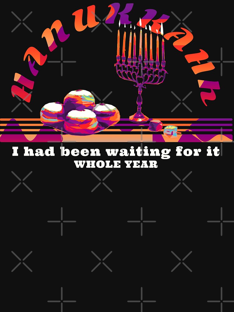 Happy Hanukkah, Sufganiot, Sevivon, Menorah by Pointit