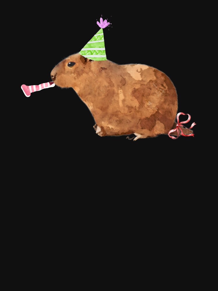 Birthday Capybara by huntergentry