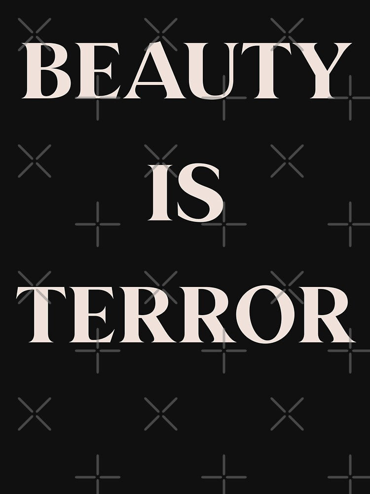 beauty is terror dark academia by neopop