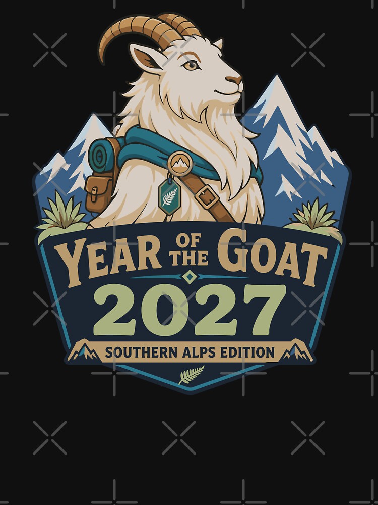 Year of the Goat 2027 Himalayan Tahr | Southern Alps New Zealand by MvuuStudio