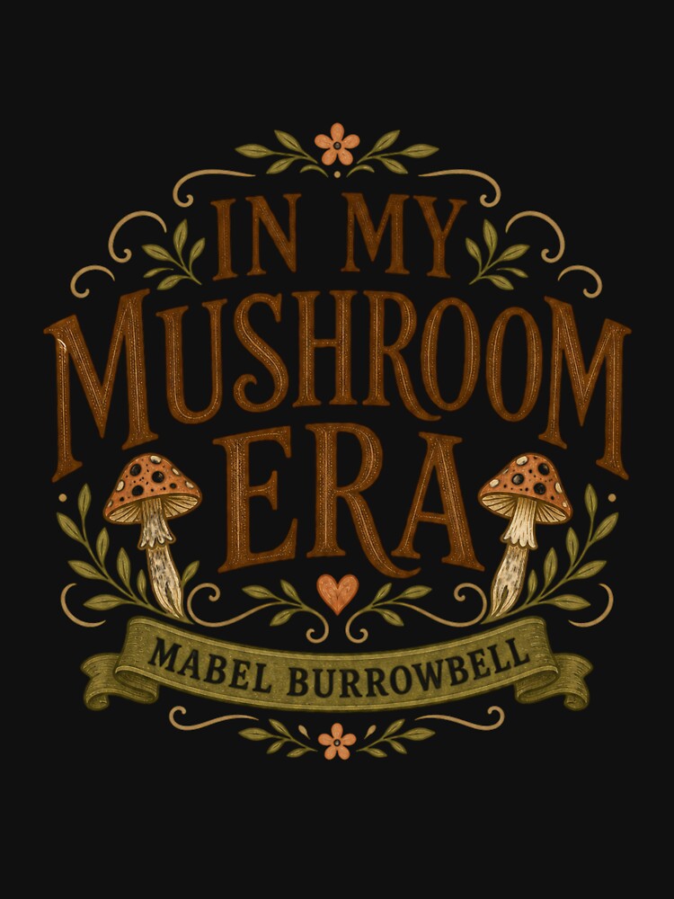 In My Mushroom Era Mole Text by WinkleHollow