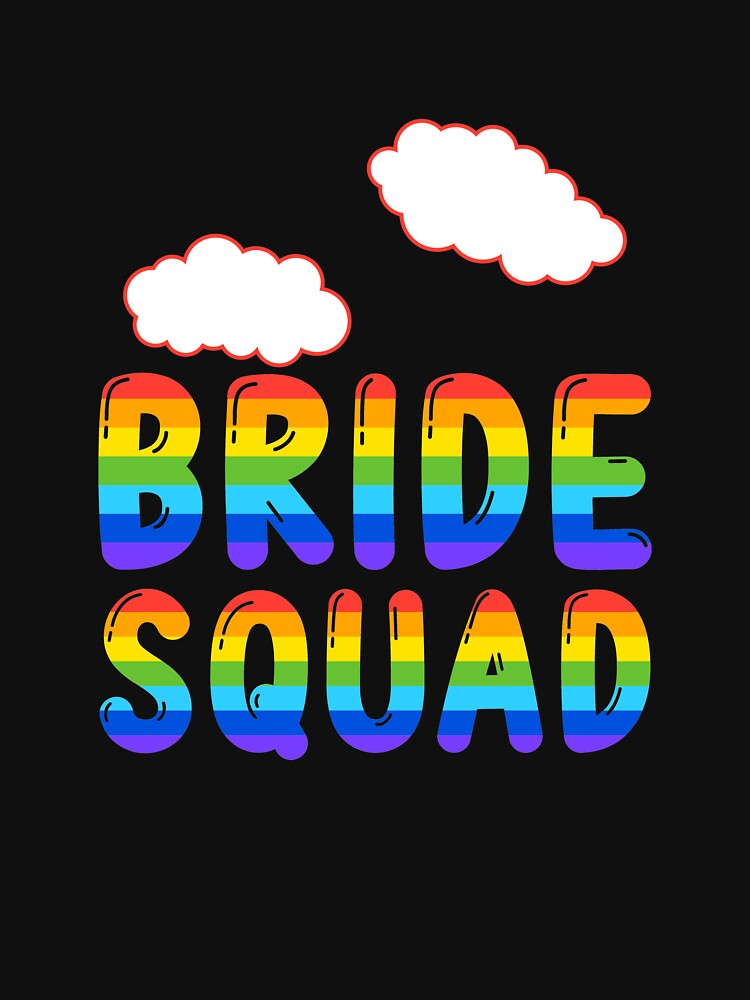 Funny Bachelorette Bride Squad Party Team | by ShirtStar0815