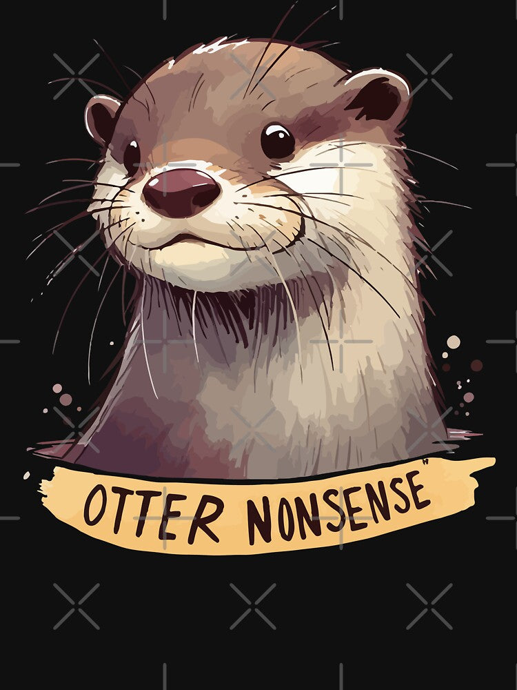 Funny Sketchy Otter Nonsense by TomFrontierArt