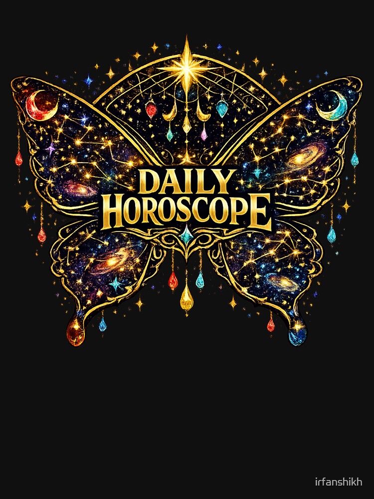 Daily Horoscope Cosmic Butterfly Astrology Design by irfanshikh