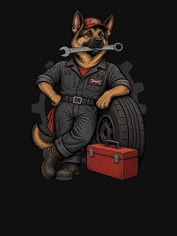 Dog Mechanic by Konvero