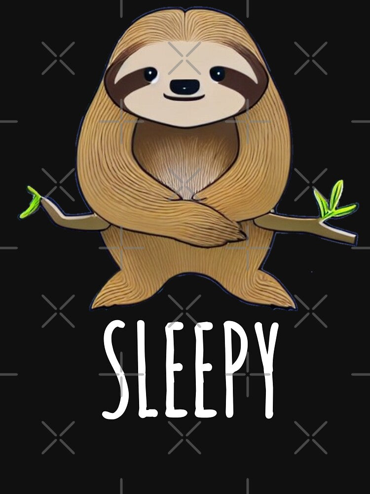 Sleepy Sloth : Lazy Sloth, Laziness by EnzoVectorism